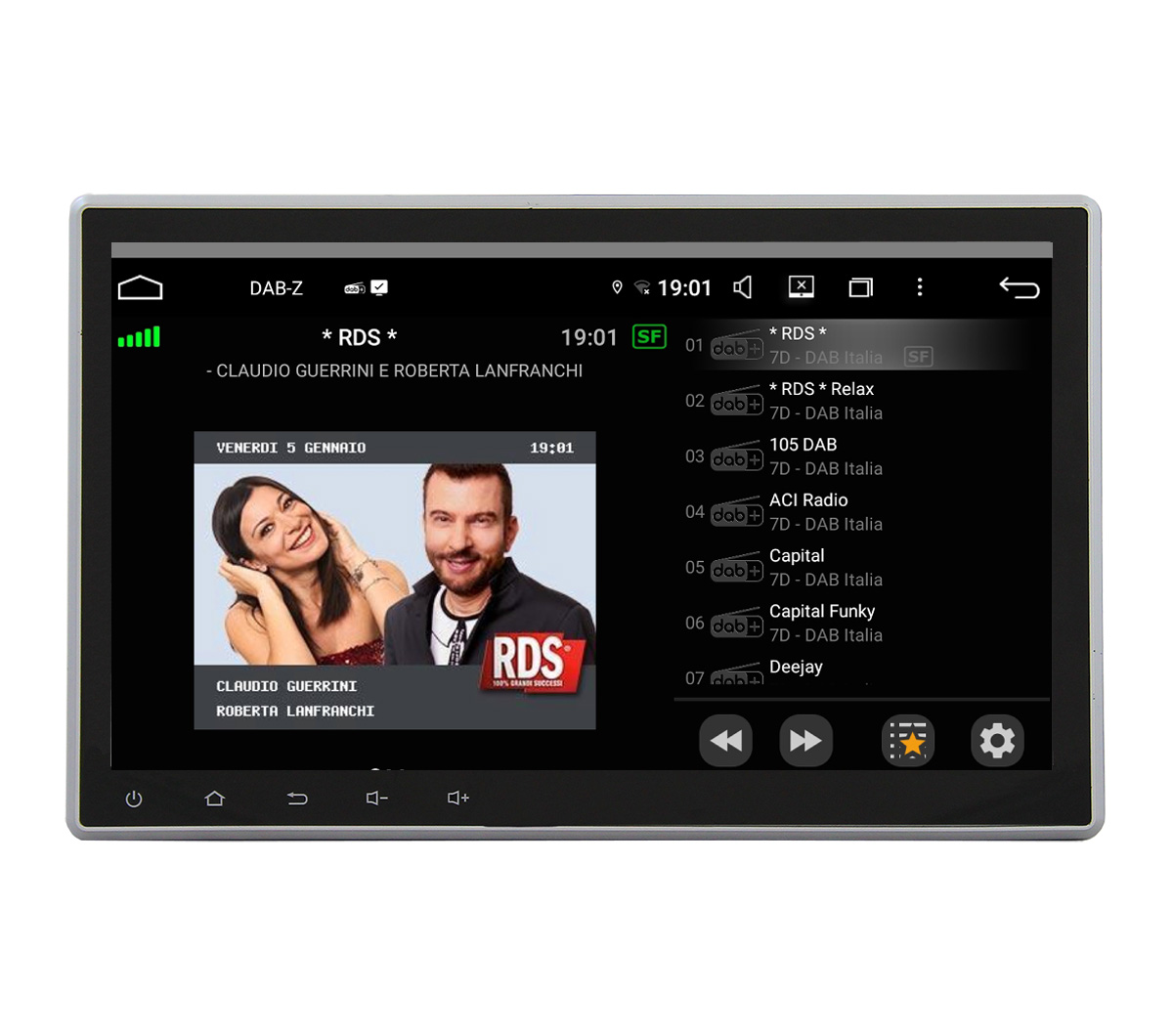 JFSound UP-PRO JF-011-UP-RK-PRO autoradio 4G per Kangoo Trafic