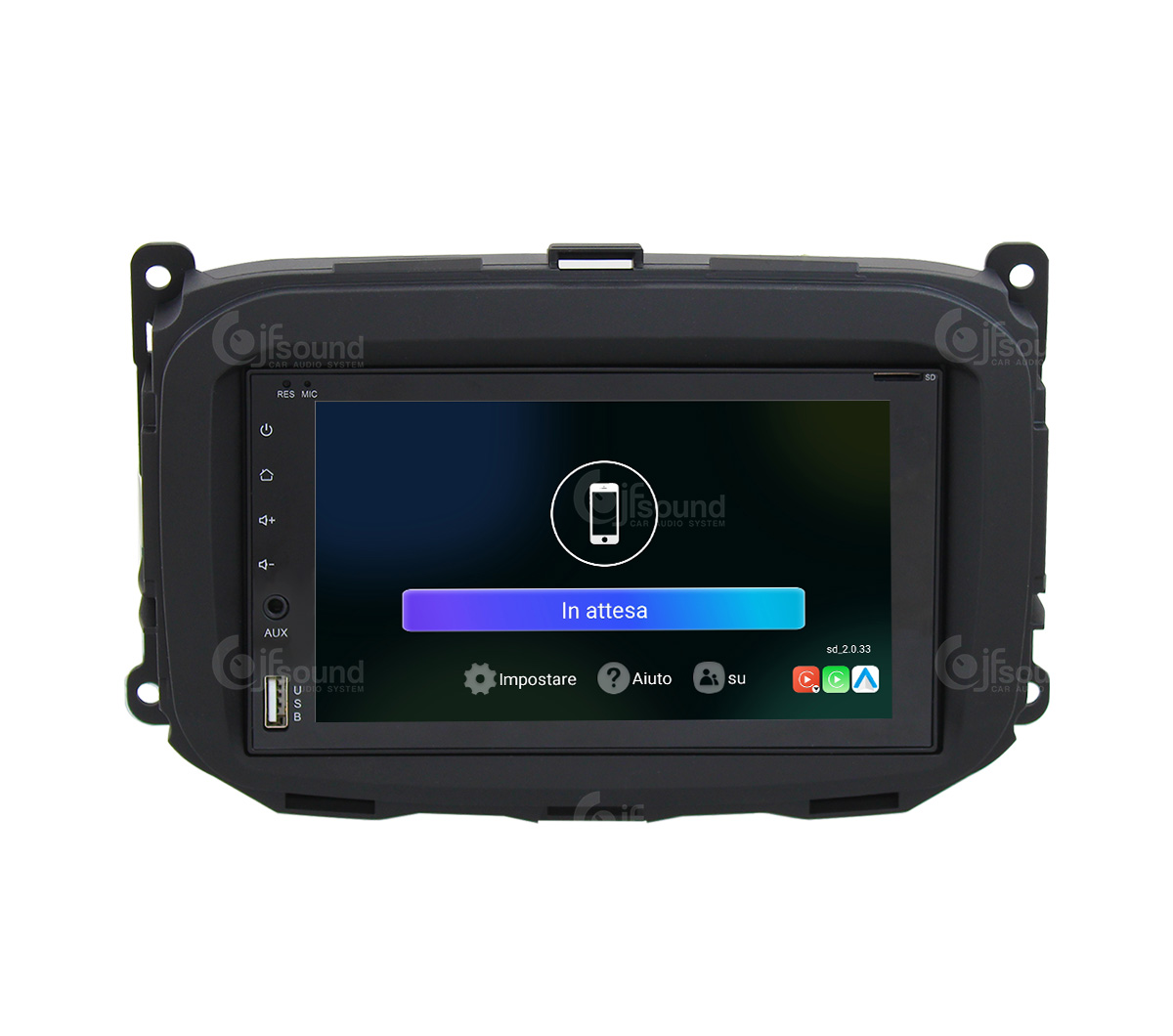 JFSound JF-227-UP-AG-PRO autoradio Android per Alfa Giulietta
