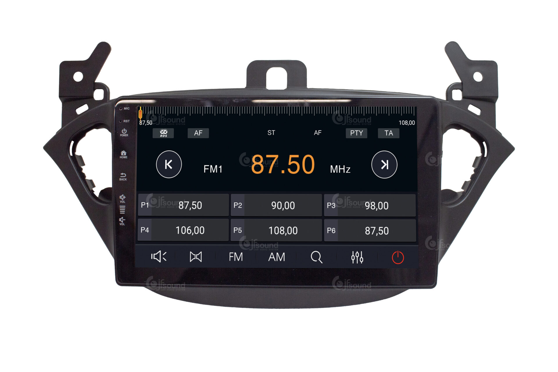 JFSound X9C-PRO JF-039OC-X9C-PRO autoradio Corsa Adam 4G DSP