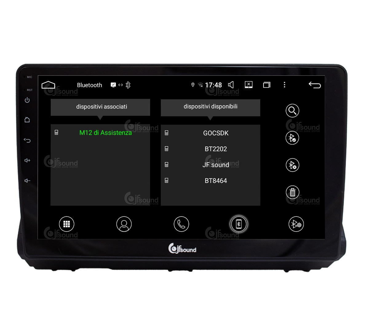 JFSound UP-PRO JF-031DS-UP-1-PRO autoradio Dacia Sandero CarPlay