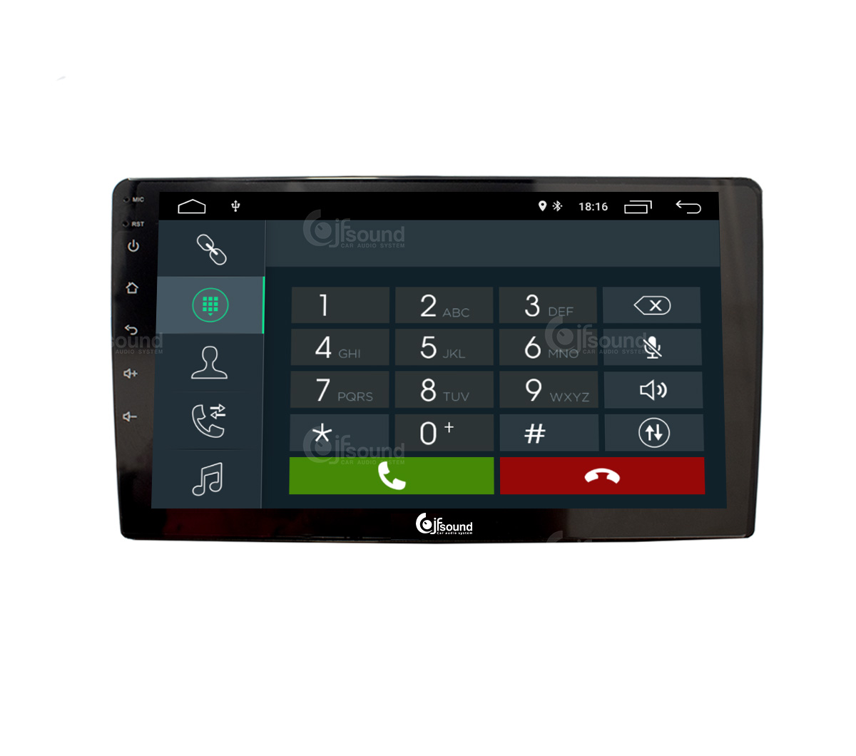 JFSound X7C-PRO JF-139D3-X7C-PRO autoradio Android EVO 3 DSP