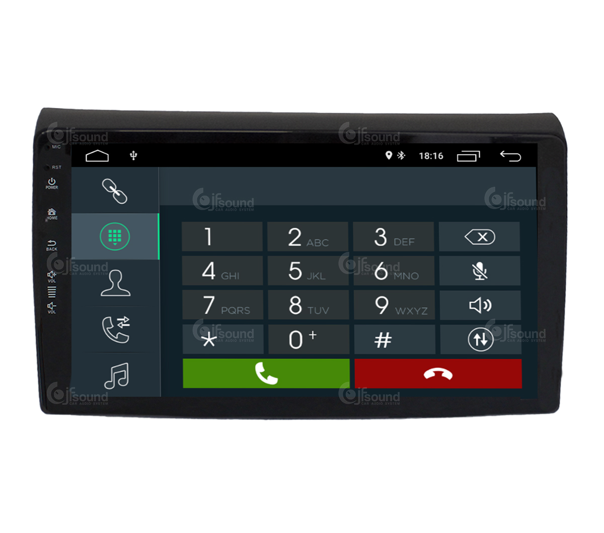 JFSound X7C-PRO JF-039FB-X7C-PRO autoradio Android Fiat Bravo