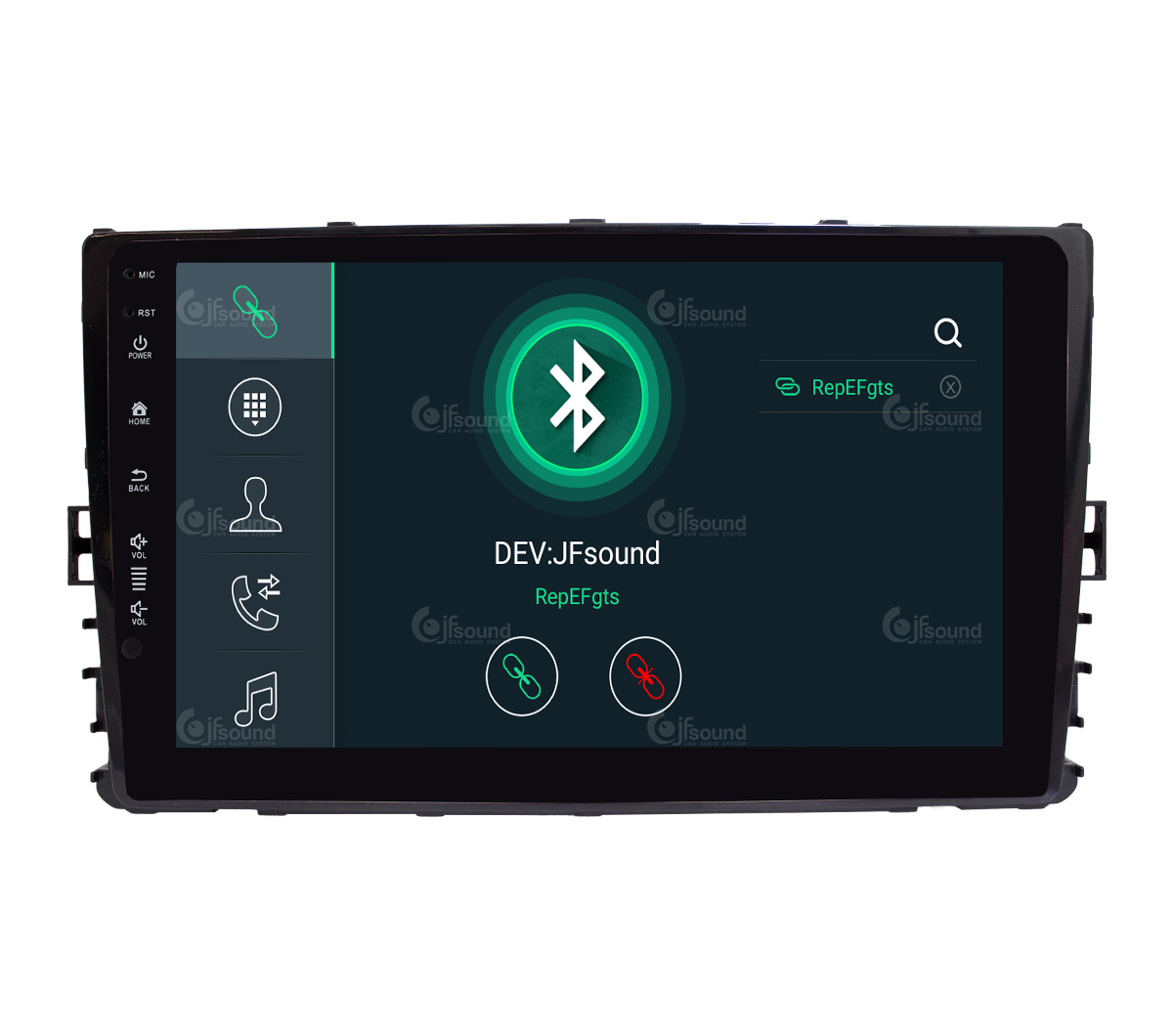 JFSound X9C-PRO JF-039WP autoradio 4G per Volkswagen Polo