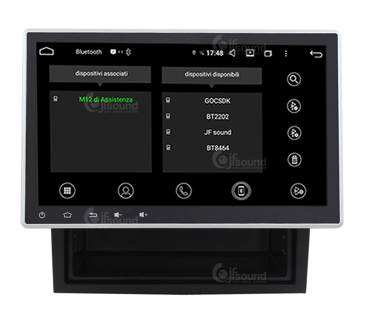 JFSound UP-PRO JF-011-UP-D5-PRO autoradio Ducato con CarPlay