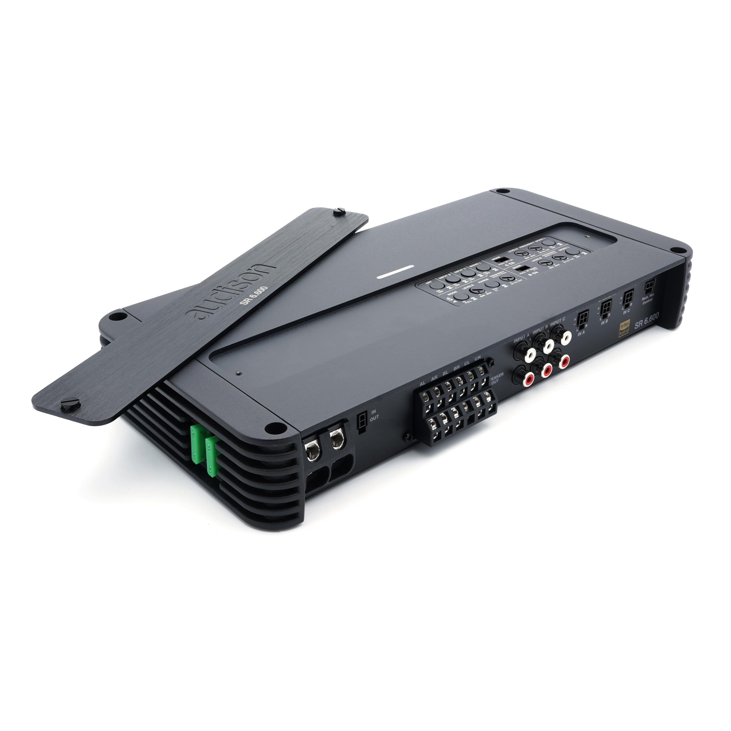 Audison SR 6.600 amplificatore 6 canali 1120W Hi-Res per auto