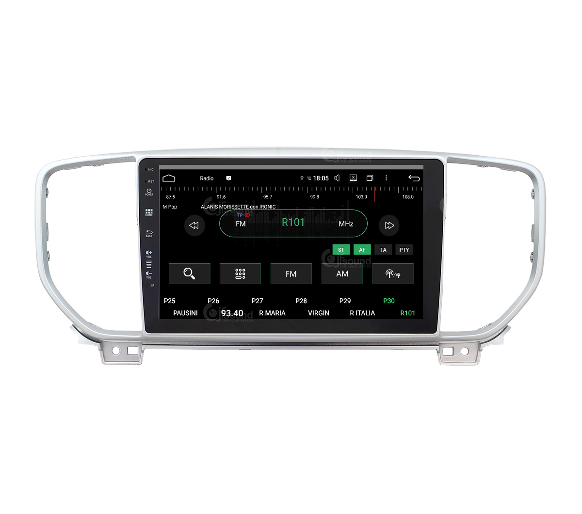 JFSound UP-PRO JF-139KS-UP-1-PRO autoradio Kia Sportage wireless