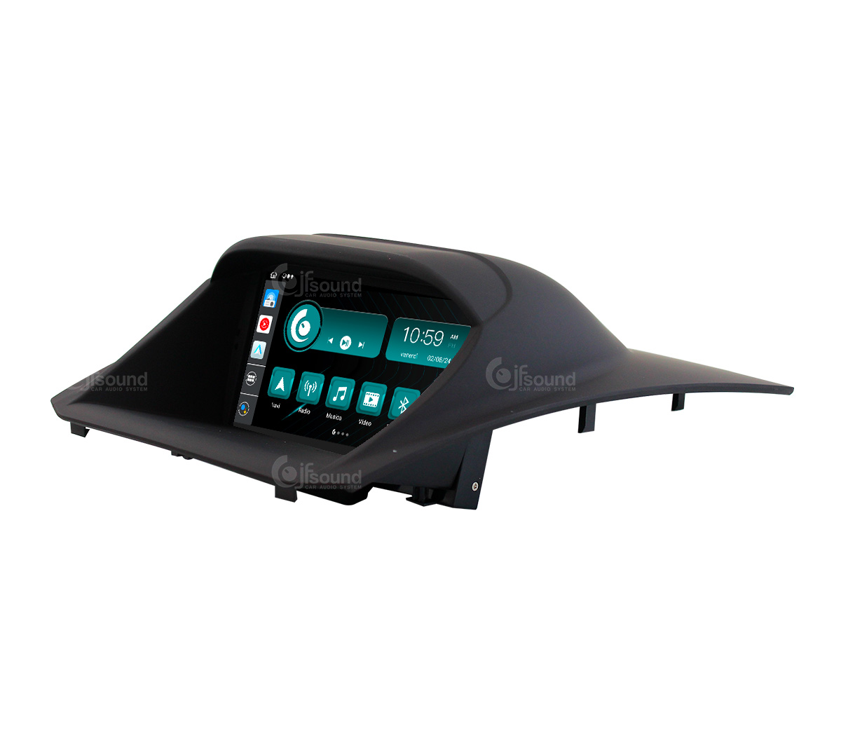 JFSound JF-137FF-X9C-PRO autoradio Ford Fiesta 4G DSP