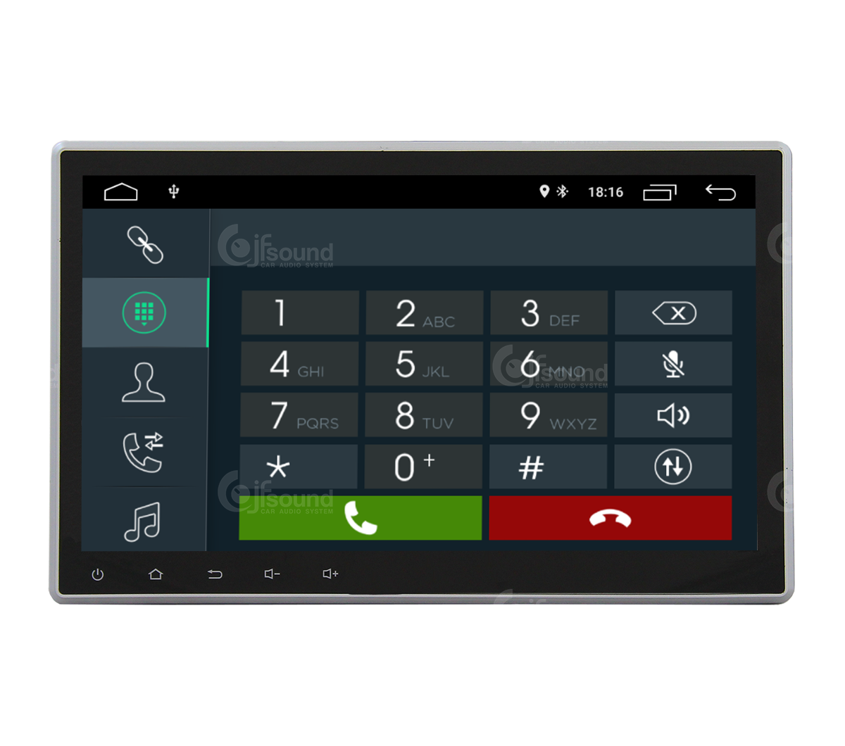 JFSound X7C-PRO autoradio Android navigatore DSP Play Store