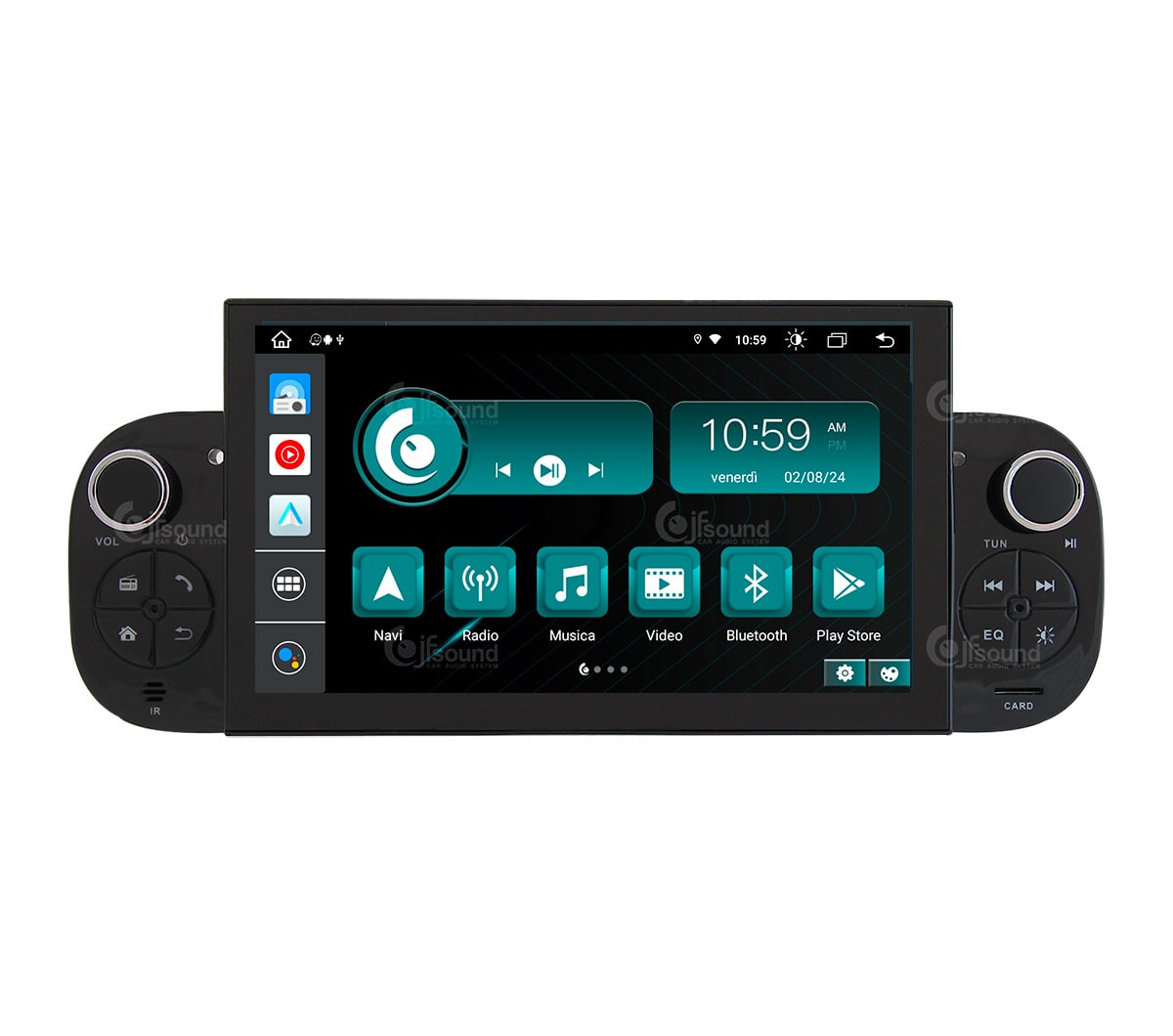JFSound X9C-PRO JF-032FP-X9C-PRO autoradio per Fiat Panda 4G