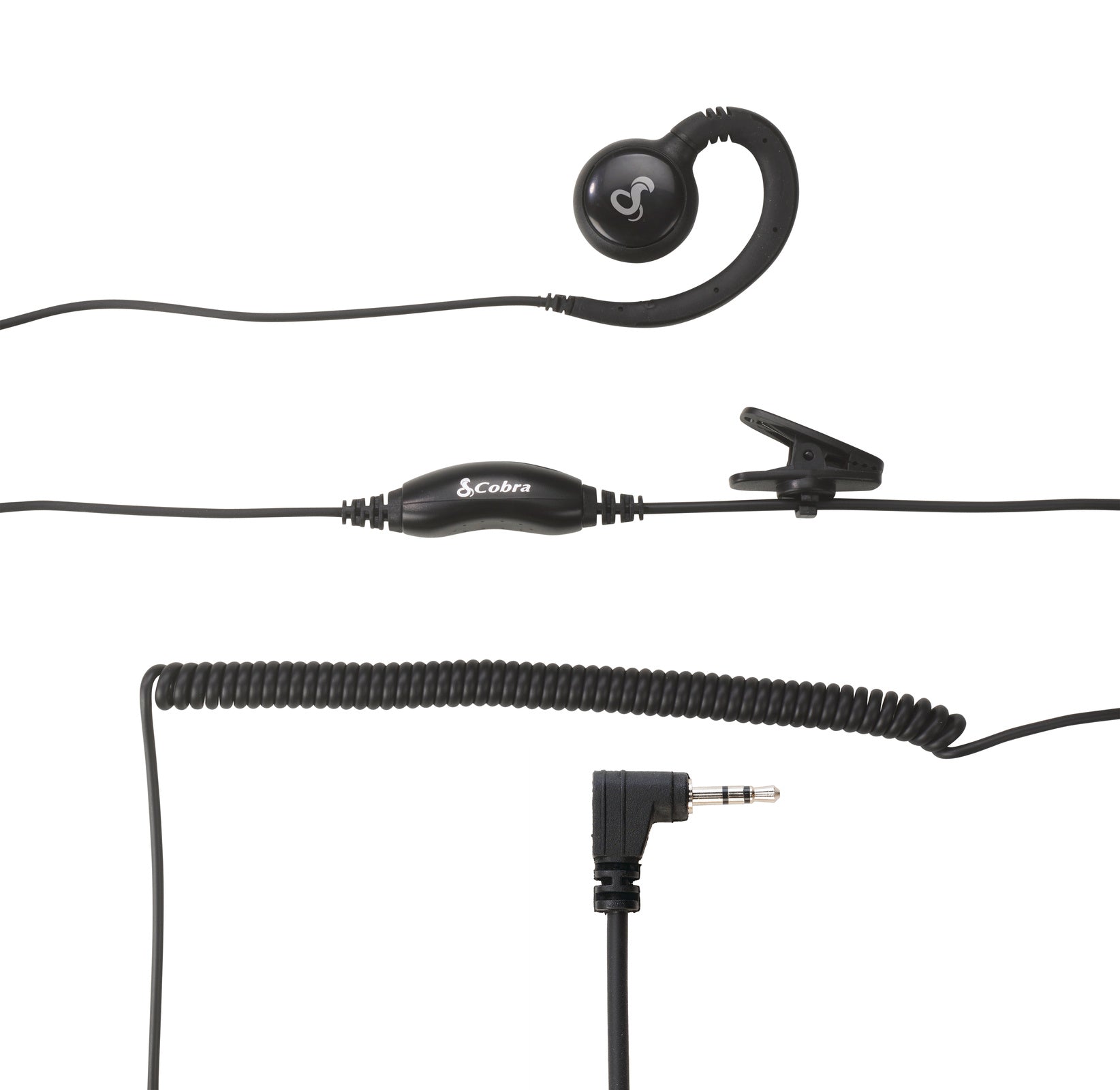 Cobra Auricolare C-Style 2.5mm VOX PTT IP54