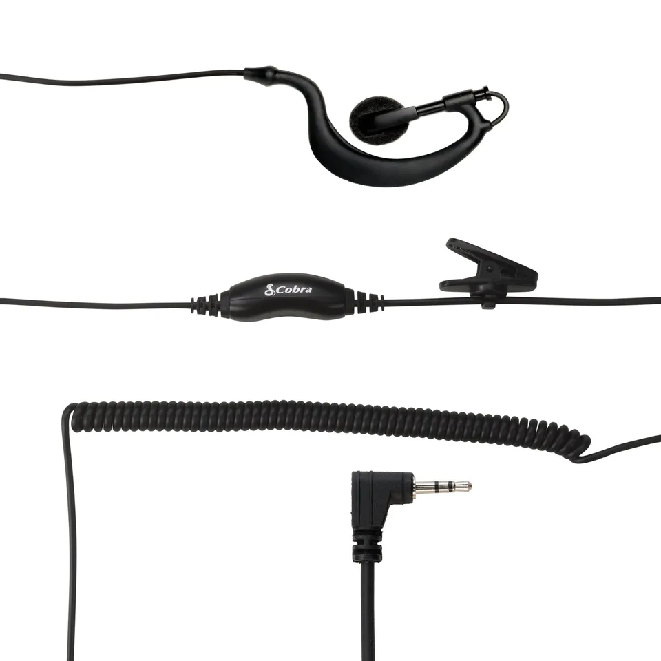 Cobra C-Style auricolare in-ear 2,5mm PTT VOX IP54