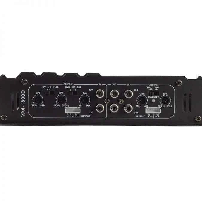 Power Acoustik VA4-1800D Amplificatore 4 Canali 1800W