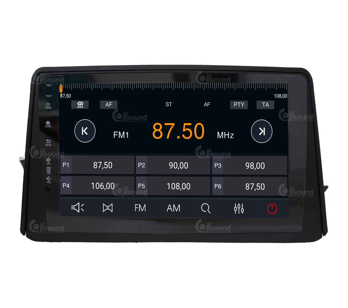 JFSound X9C-PRO JF-039OM-X9C-PRO autoradio Mokka 4G DSP