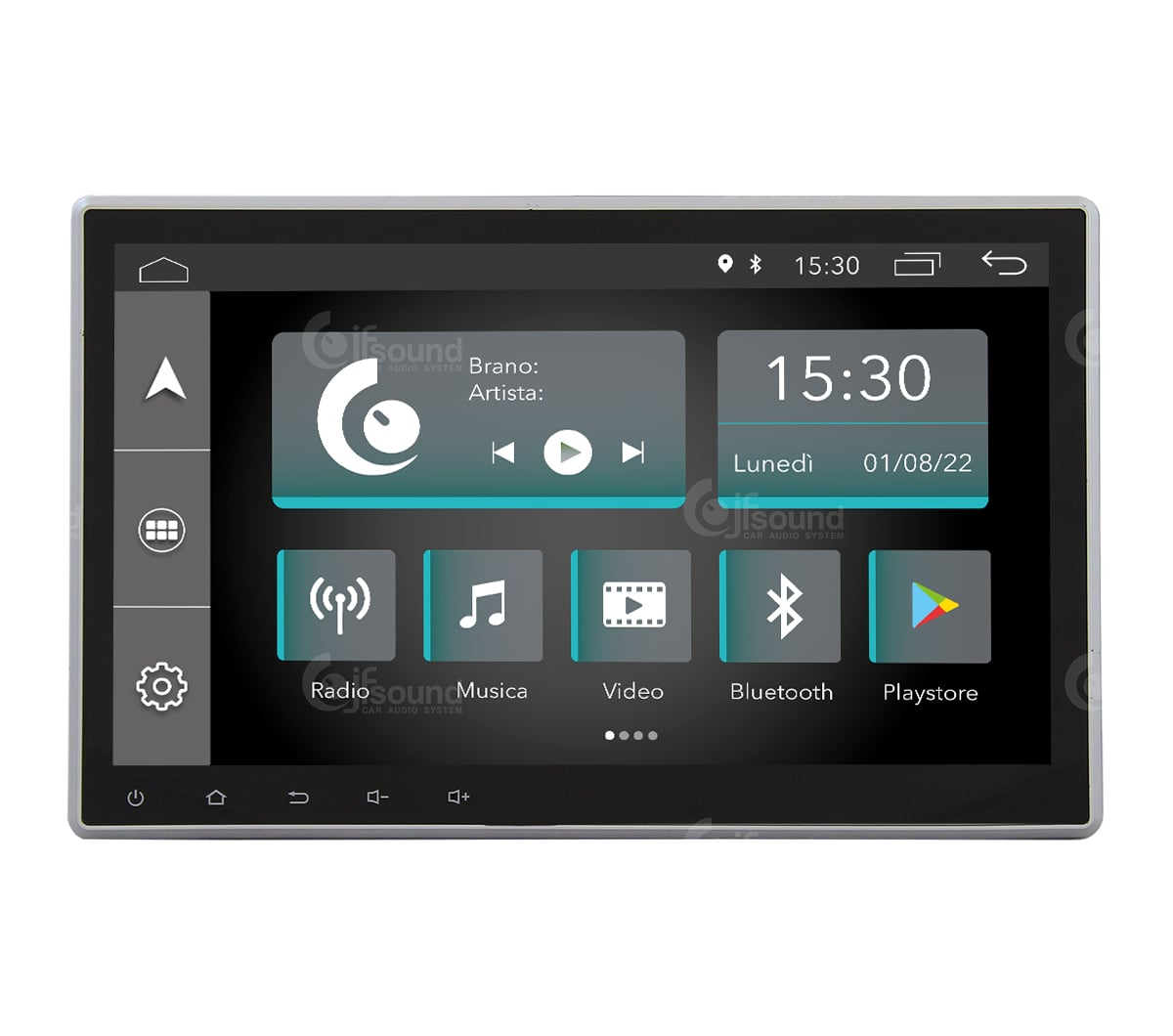 JFSound X7C-PRO autoradio Android navigatore DSP Play Store