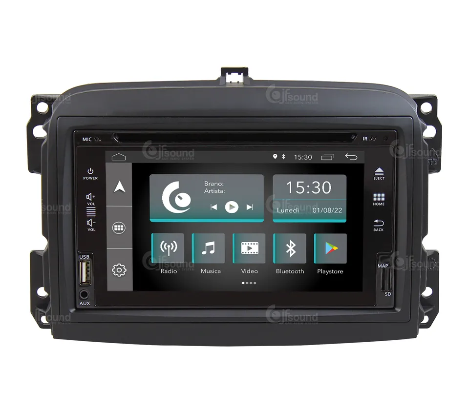 JFSound X7C-PRO JF-222 autoradio Fiat 500L DSP Play Store