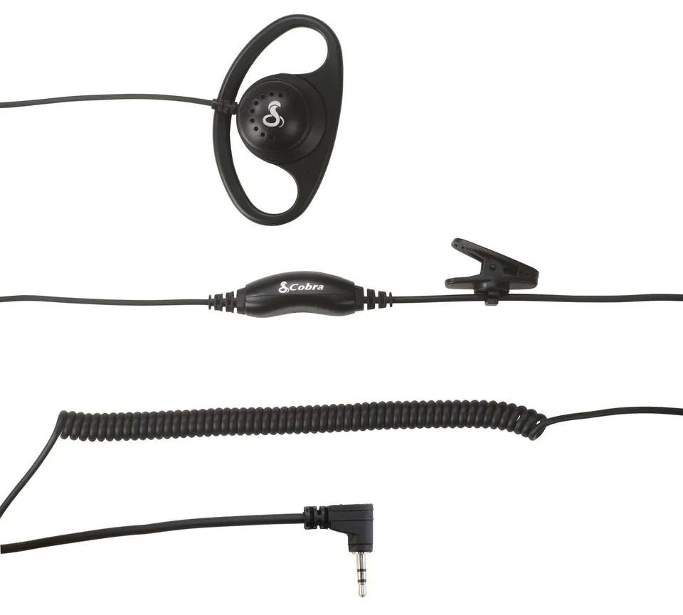 Cobra D-Style auricolare over-ear 2,5mm PTT VOX IP54