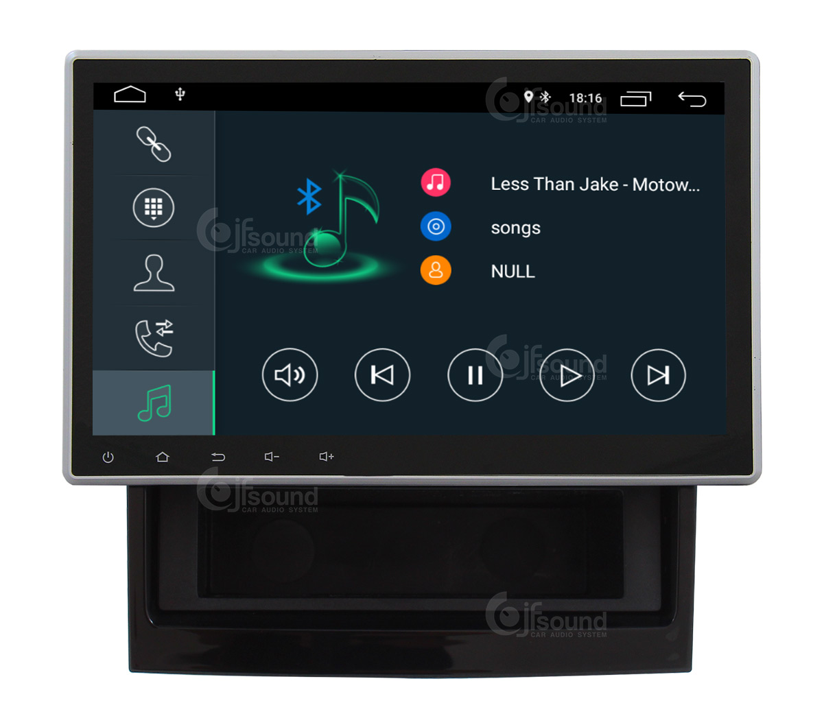 JFSound X7C-PRO JF-011 autoradio Android Fiat Ducato DSP