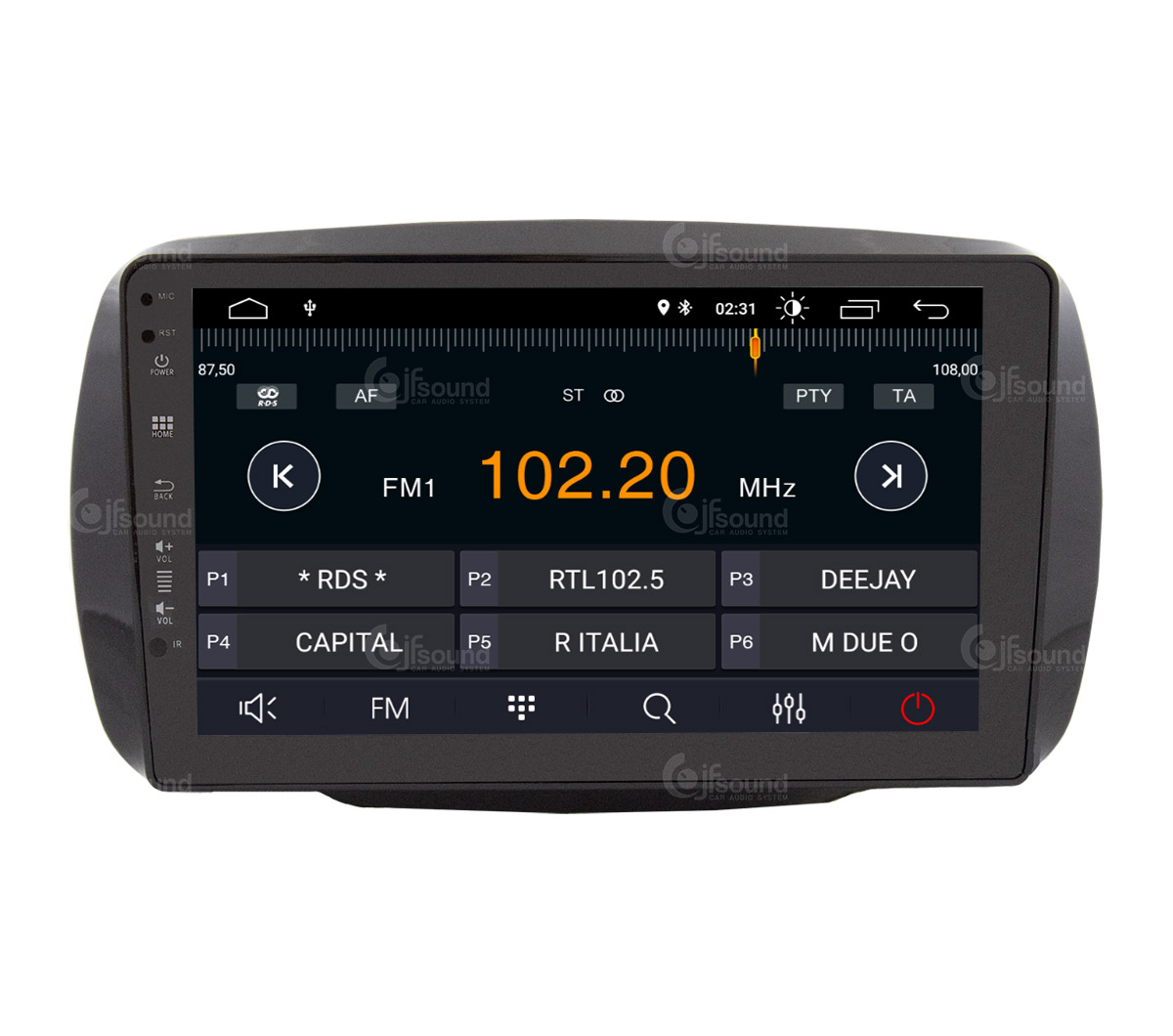 JFSound X7C-PRO JF-039S2-X7C-PRO autoradio Android Smart 453 DSP