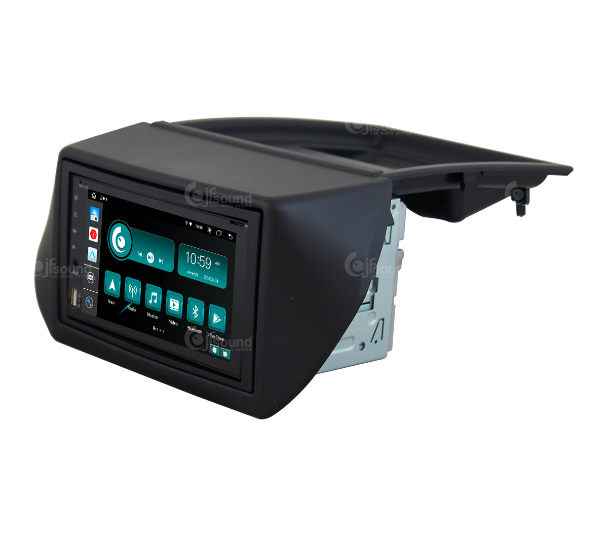 JFSound X9C-PRO JF-227-X9C-FF-PRO autoradio 4G Fiat Fiorino