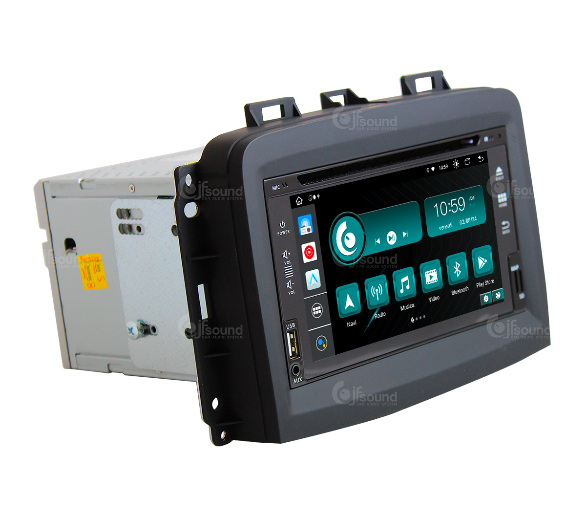 JFSound JF-222-X9C-FL-PRO autoradio Android 4G per Fiat 500L