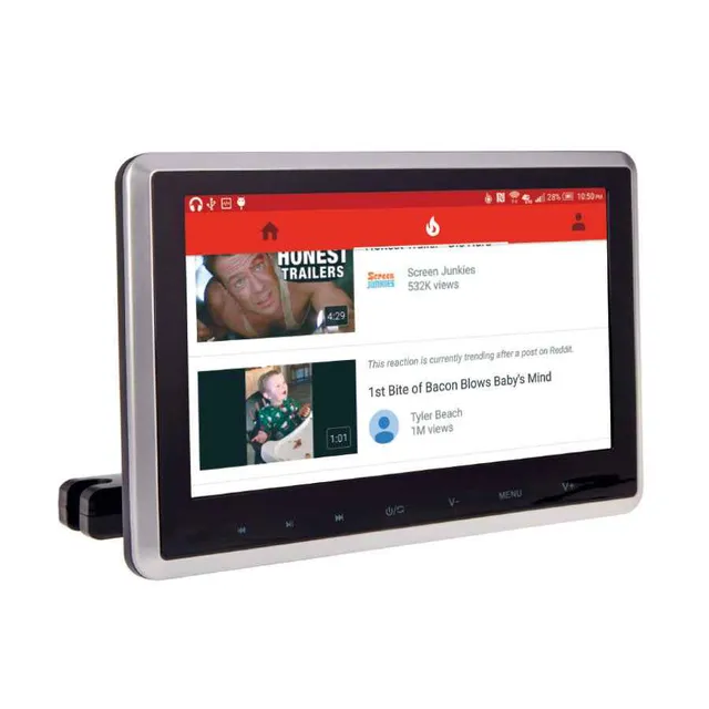 Power Acoustik PHD-101 monitor poggiatesta 10,3" DVD
