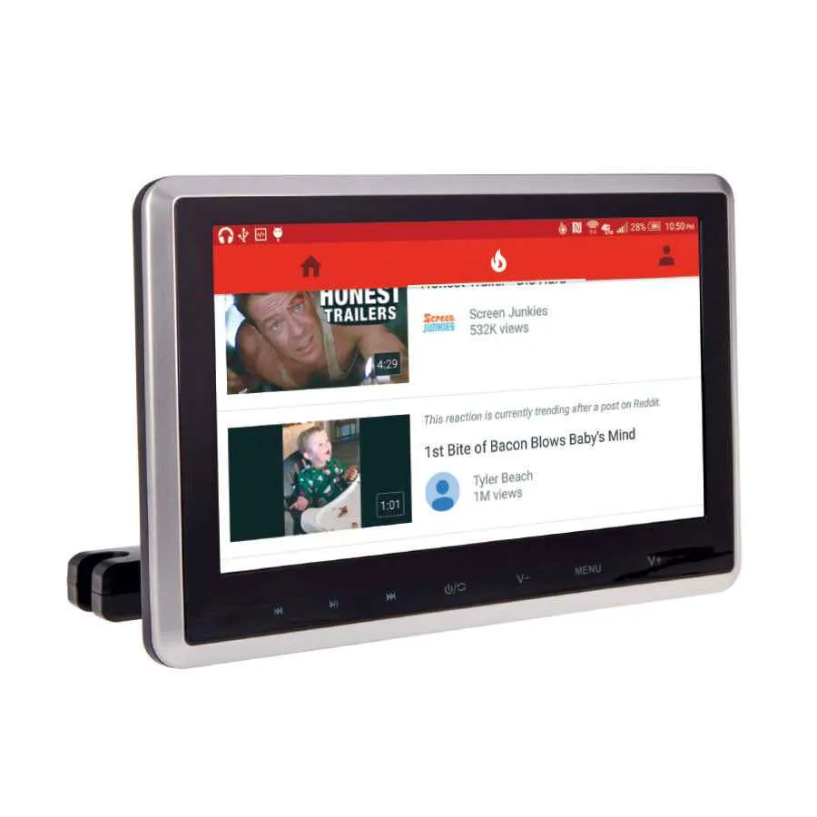 Power Acoustik PHD-101 monitor poggiatesta 10,3" DVD