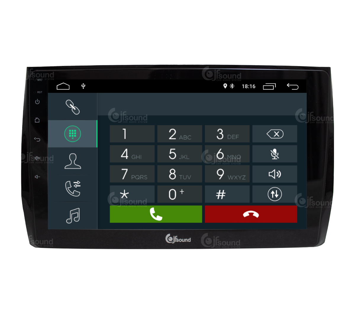 JFSound X7C-PRO JF-031SK autoradio Android Kodiaq DSP