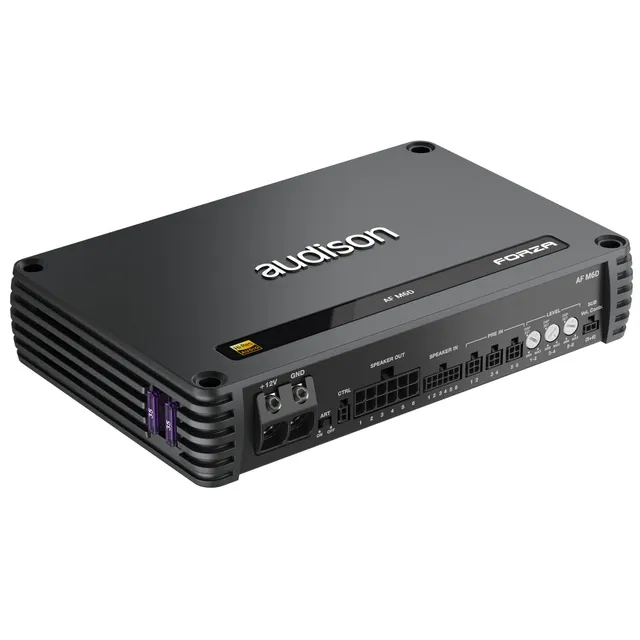 Audison Forza AF M6D amplificatore 6 canali 1320W Hi-Res