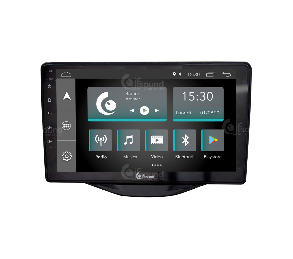 JFSound X7C-PRO JF-139TA autoradio Android Toyota Aygo