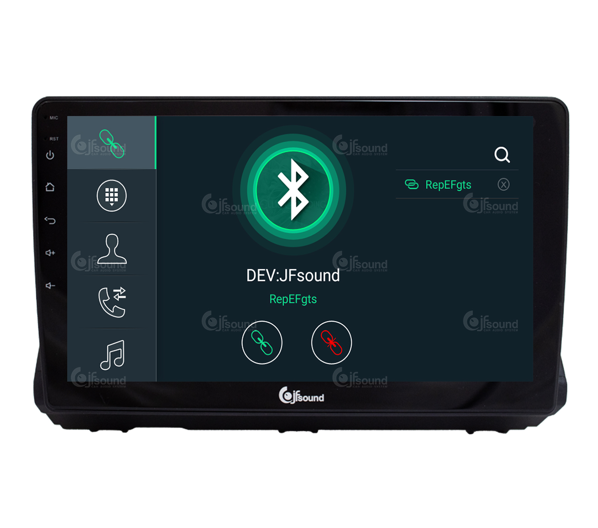 JFSound X9C-PRO JF-031DS-X9C-1-PRO autoradio Sandero 4G