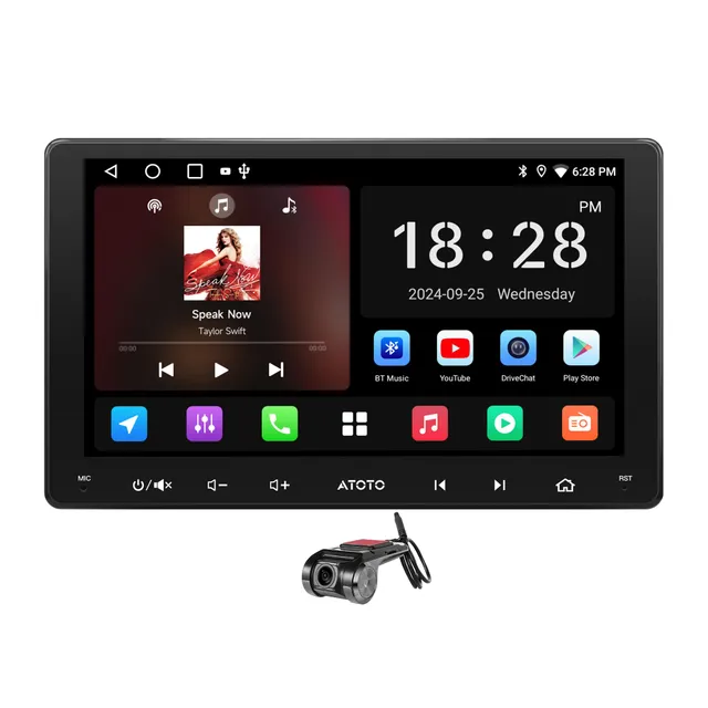 ATOTOZONE Car Camera AC-44P2 DVR USB 1080P per A5L