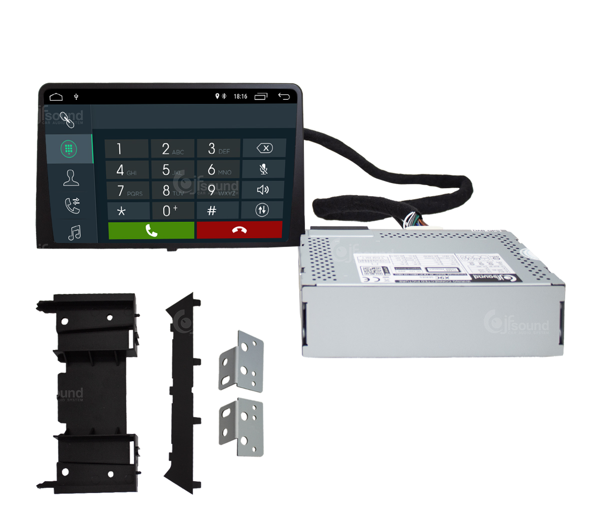 JFSound X7C-PRO JF-031CB-X7C-PRO autoradio Android per Berlingo con DSP