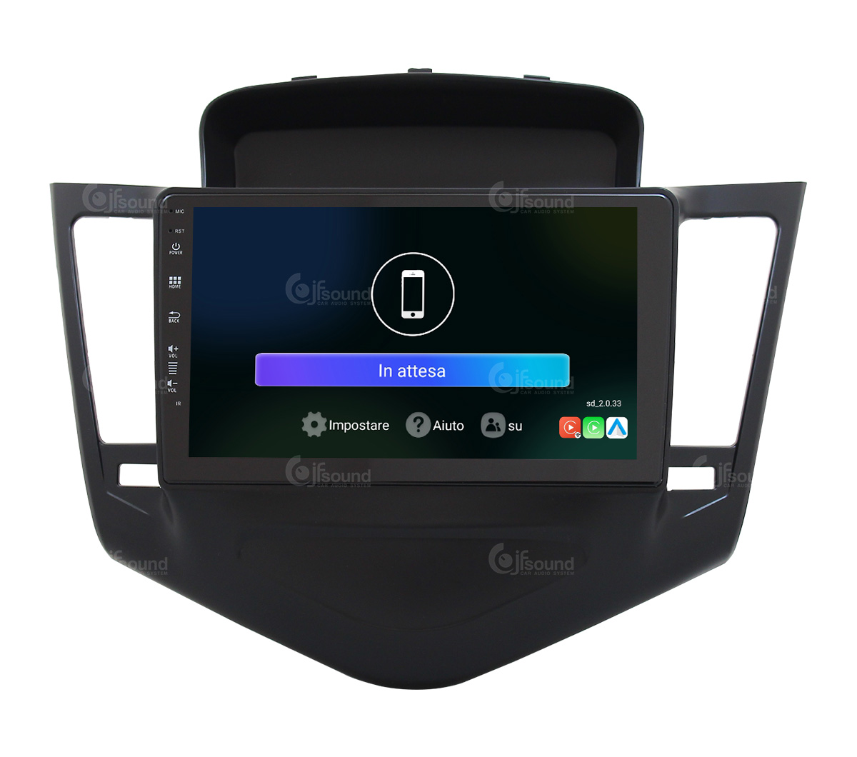 JFSound UP-PRO JF-139CC-UP-PRO autoradio Chevrolet Cruze CarPlay