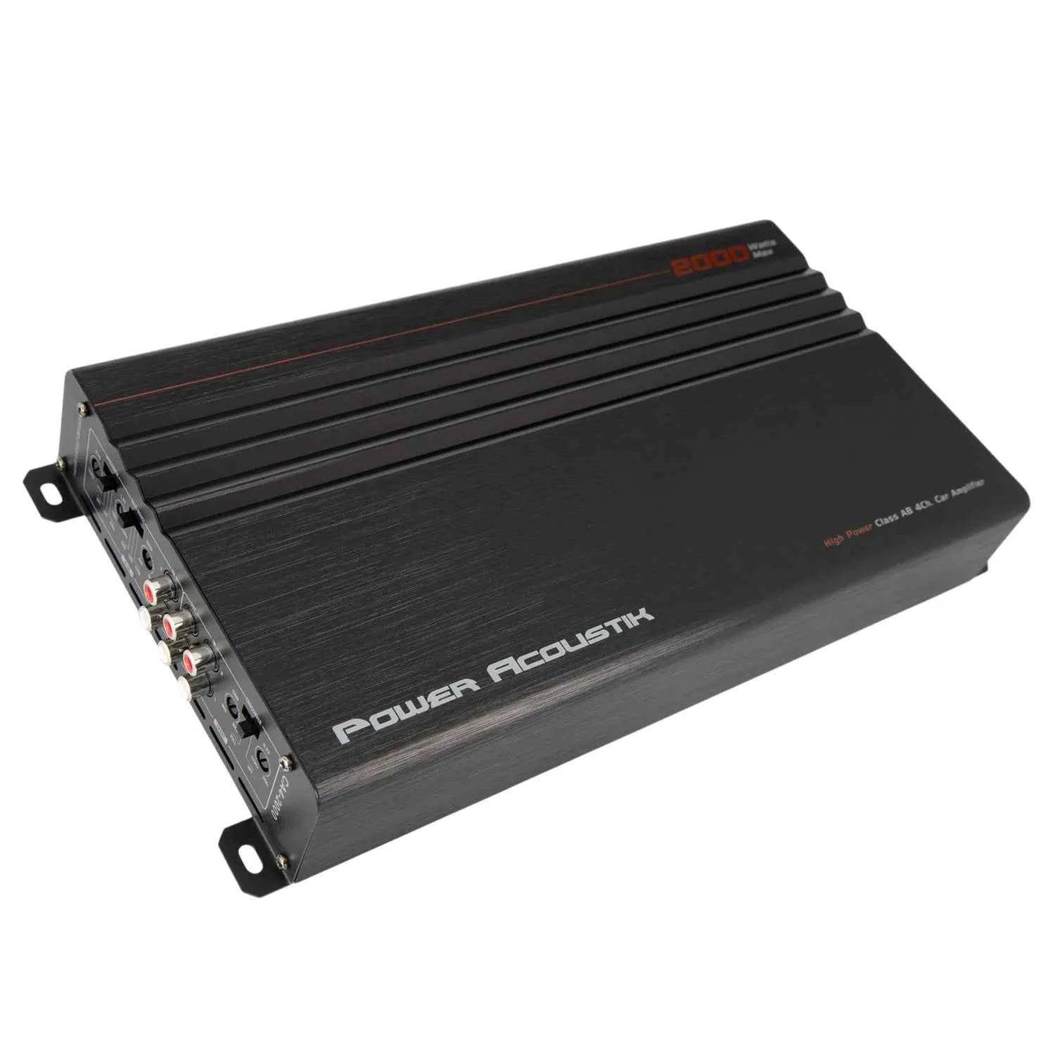 Power Acoustik CA4-2000 Amplificatore Auto 4 Canali 2000W