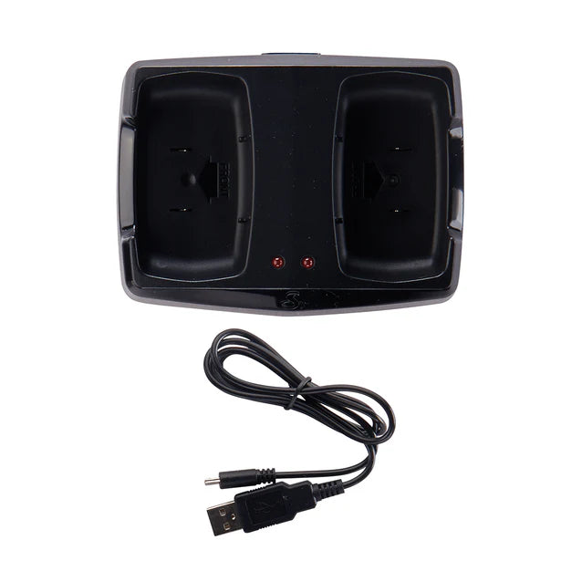 Cobra AM855 base ricarica doppia walkie talkie con cavo