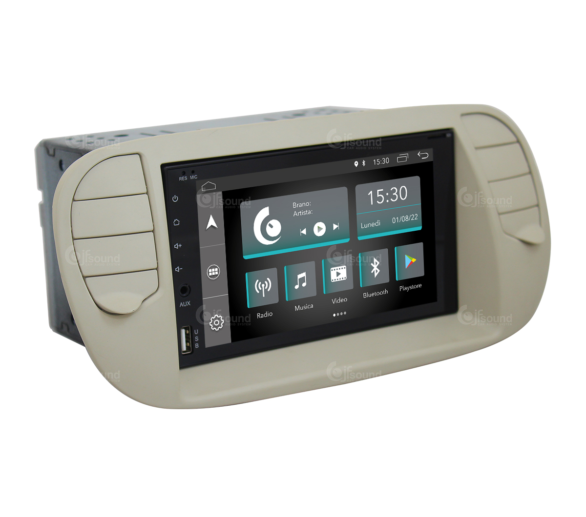 JFSound X7C-PRO JF-227-X7C-F5P-PRO autoradio Fiat 500 DSP