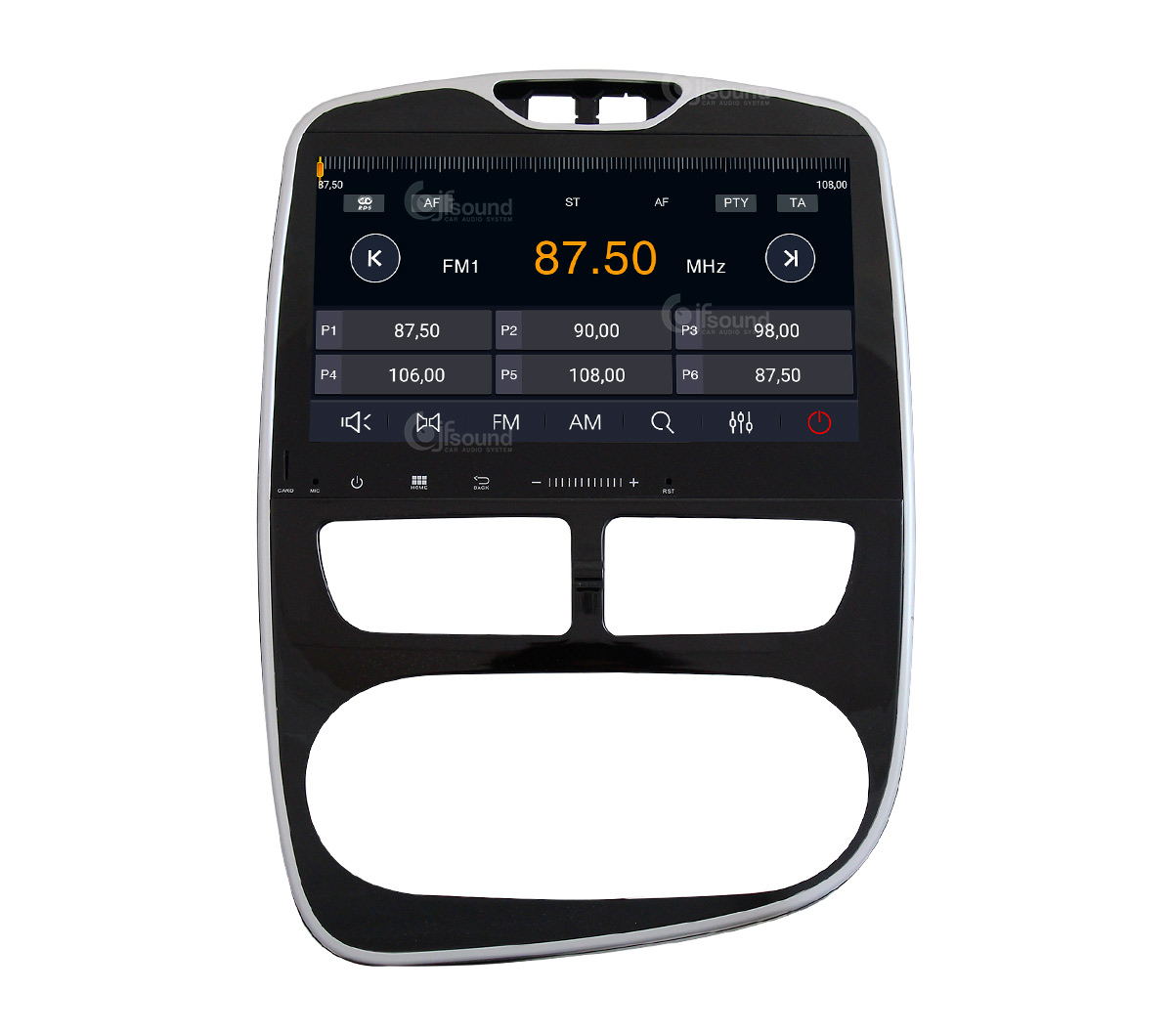 JFSound X9C-PRO JF-031RC-X9C-1-PRO autoradio Clio RLink 4G DSP