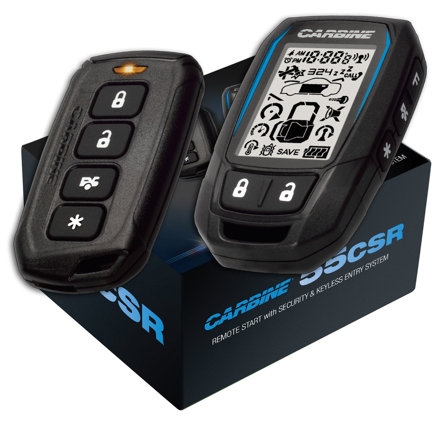 Carbine 55CSR antifurto auto avviamento remoto 2-way 433 MHz