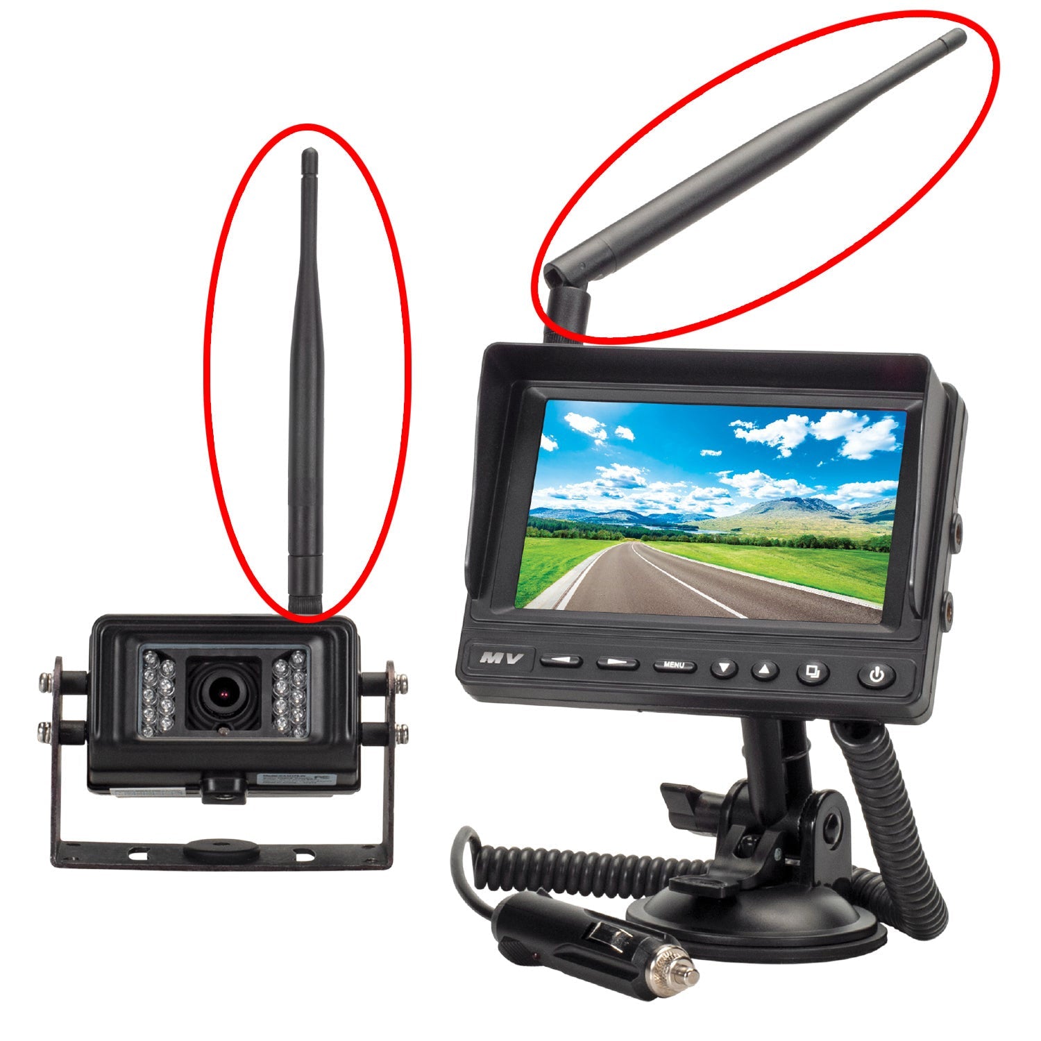 Magnedyne MobileVision WL-ANT antenna 2.4G retrocamera
