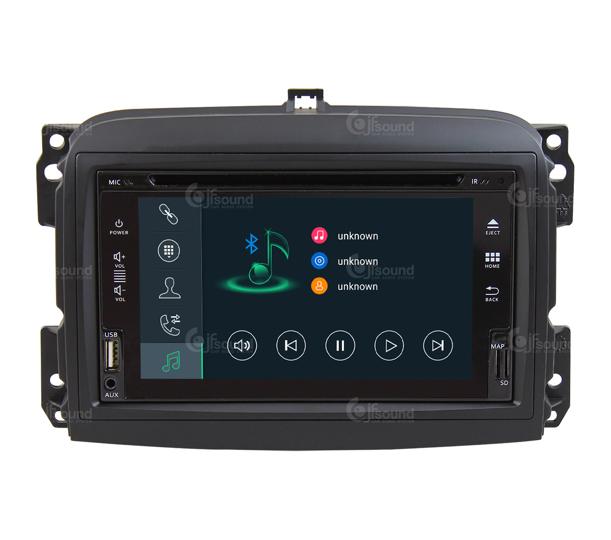 JFSound X9C-PRO JF-222-X9C-FLO-PRO autoradio Android Fiat 500L 4G