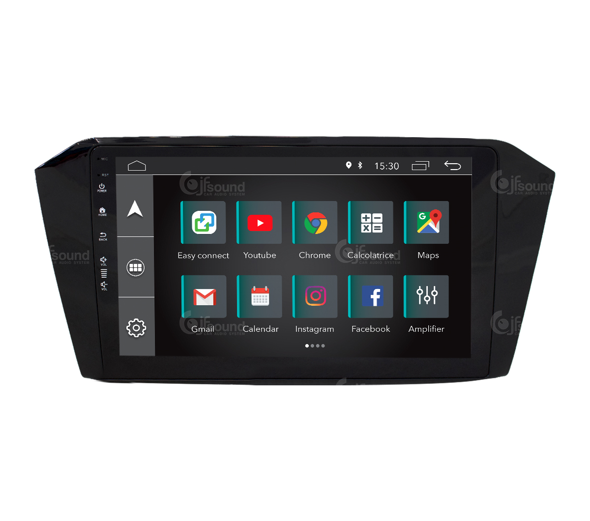 JFSound X7C-PRO JF-031WP autoradio Android Passat DSP