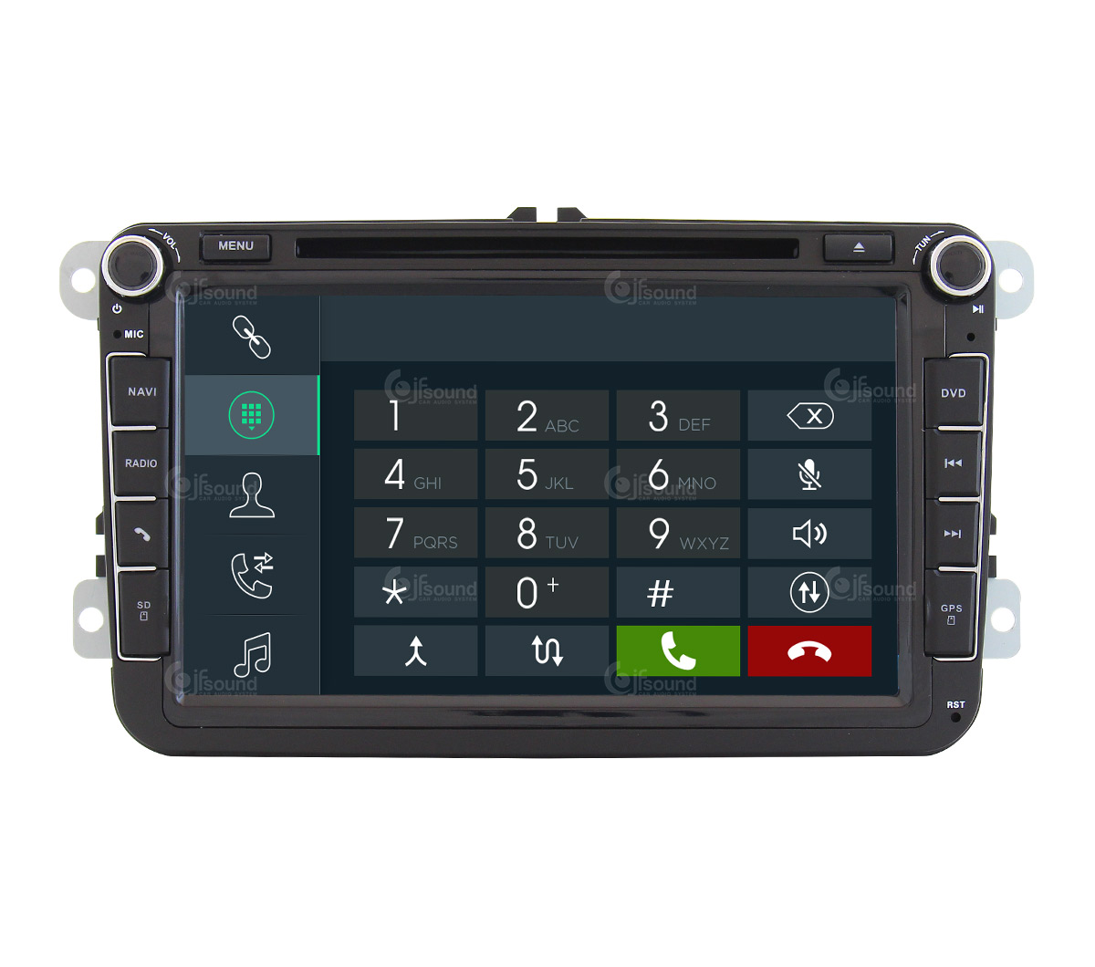JFSound X9C-PRO JF-038W6-X9C-PRO autoradio Universal 4G DSP