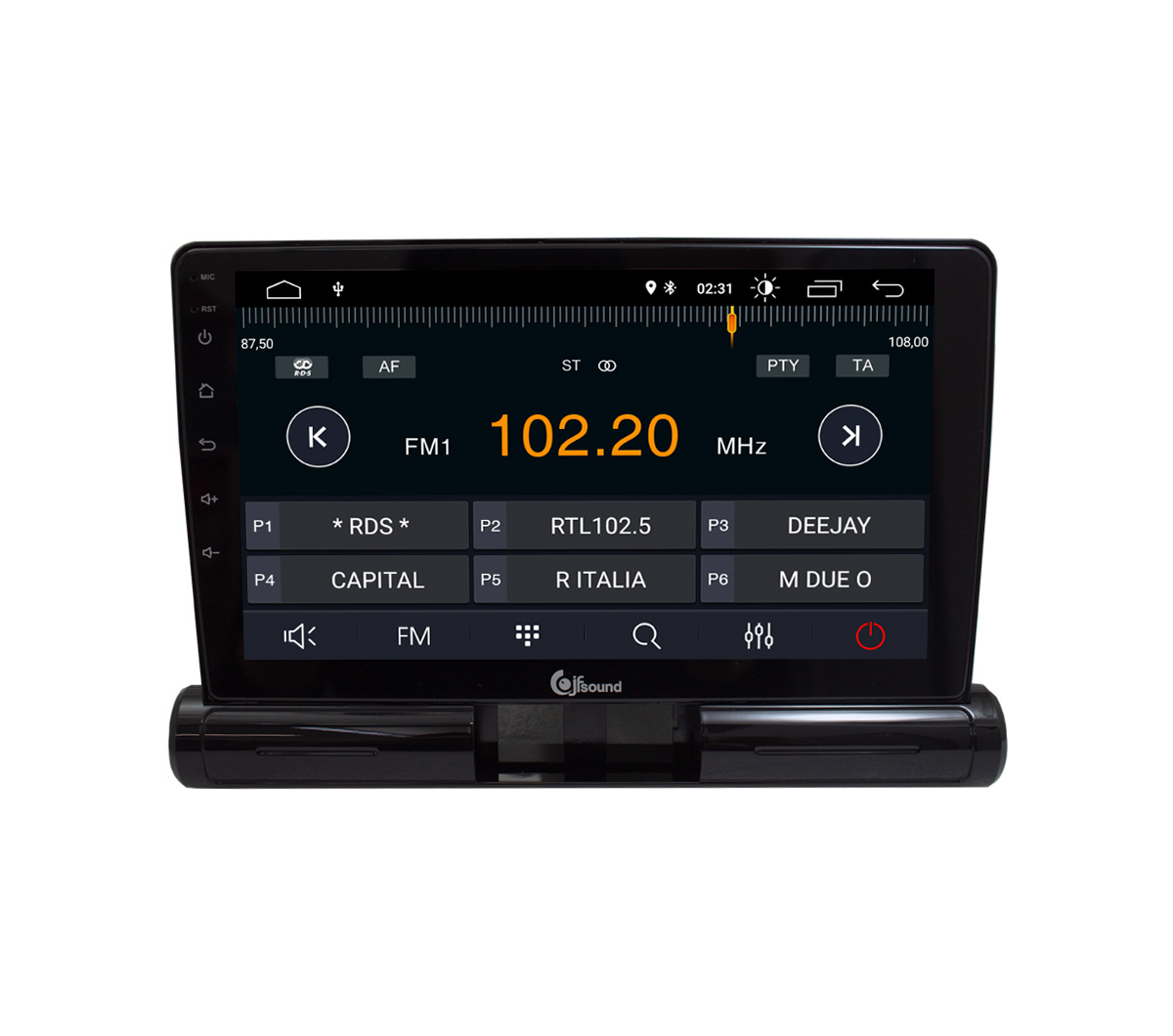 JFSound JF-139C3-X7C-PRO Autoradio Android Citroen C3 DSP