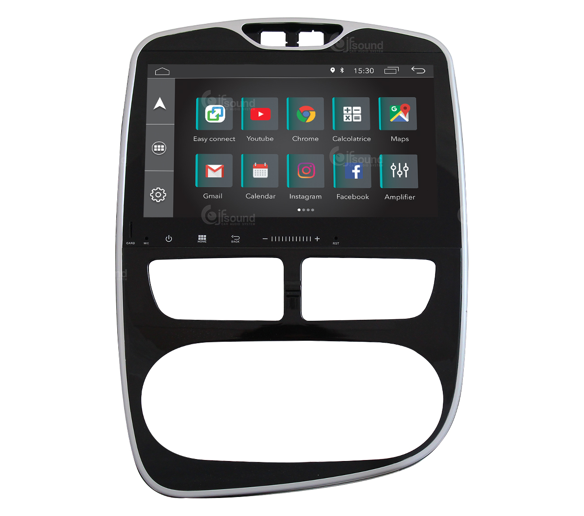 JFSound X7C-PRO JF-031RC Autoradio Android Renault Clio RLink