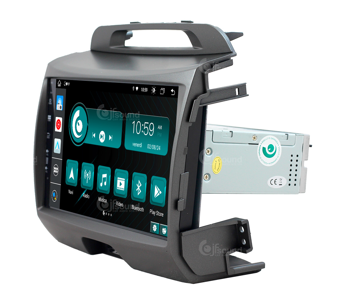 JFSound X9C-PRO JF-031KS-X9C-1-PRO autoradio per Kia Sportage 4G