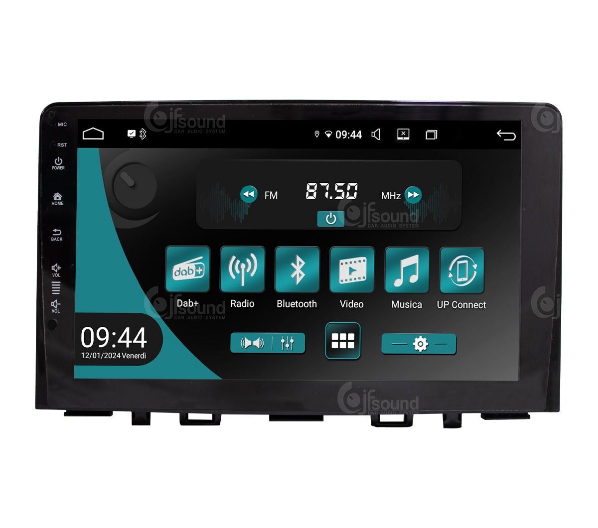 JFSound UP-PRO JF-039KR-UP-1-PRO autoradio per Kia Rio Stonic CarPlay