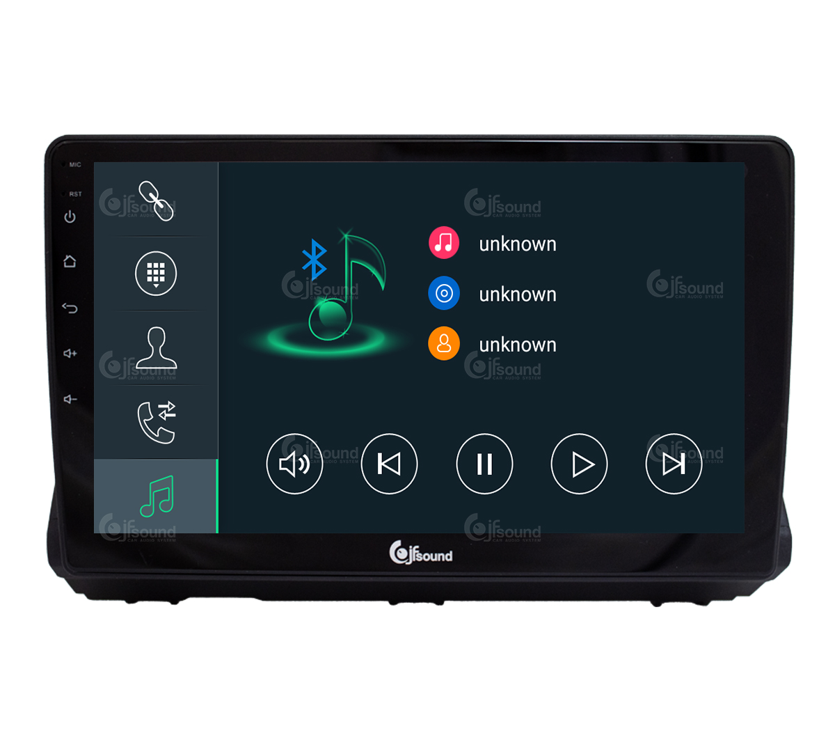 JFSound X9C-PRO JF-031DS-X9C-1-PRO autoradio Sandero 4G