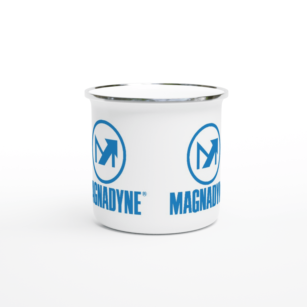 Magnedyne Tazza Smaltata Bianca 12oz 355ml Campeggio