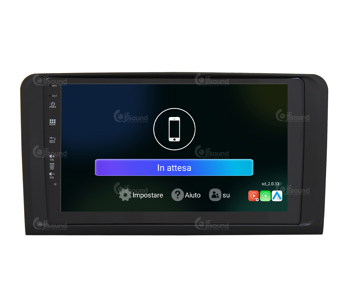 JFSound UP-PRO JF-039MB-UP-PRO autoradio ML CarPlay