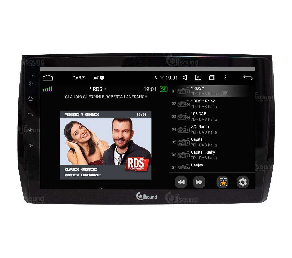 JFSound UP-PRO JF-031SK autoradio Android per Skoda Kodiaq CarPlay